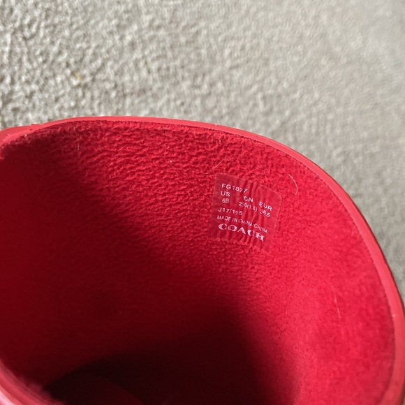 Coach rain boots - Picture 4 of 4